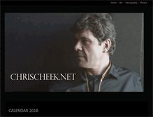 Tablet Screenshot of chrischeek.net